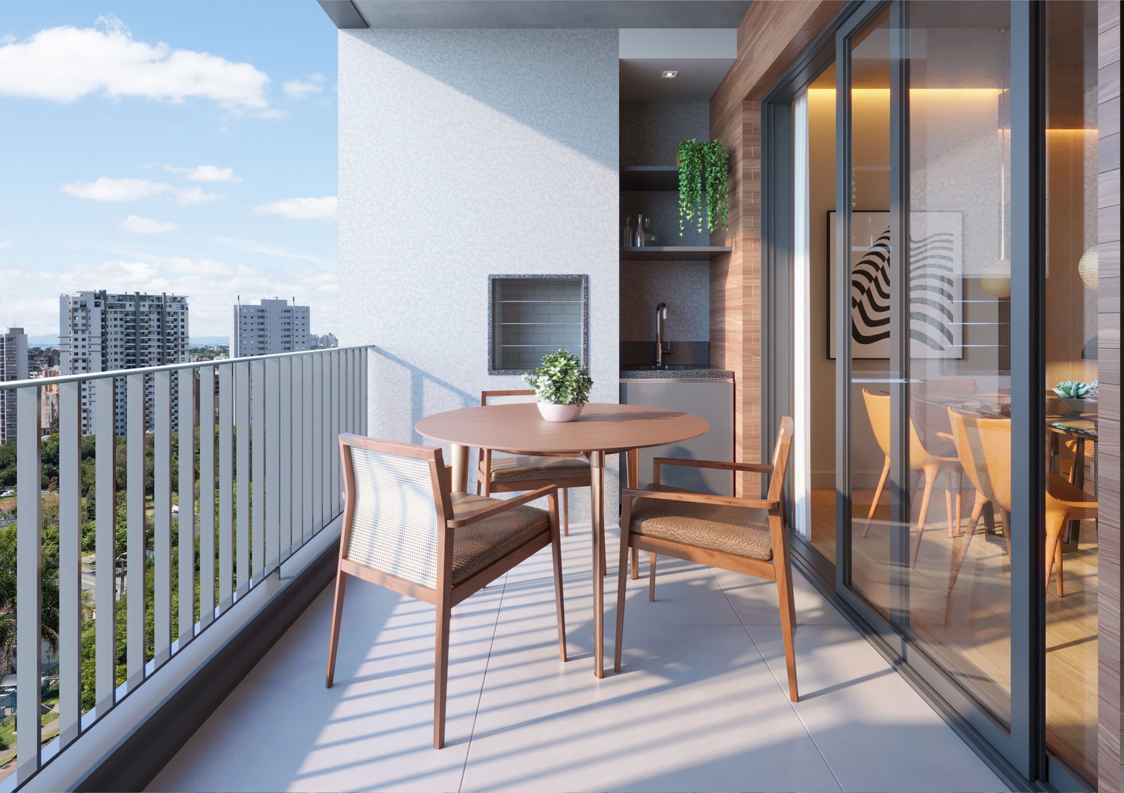 Imagem do imovel Apartamento no Cabral com 3 quartos, 89m² privativos