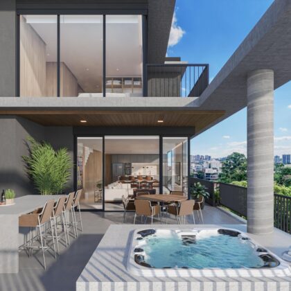 Imagem do imovel Cobertura Duplex com vista incrível, 242m² privativos no Juvevê