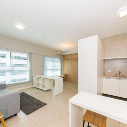 Imagem do imovel Studio mobiliado e com vaga de garagem em frente ao Shopping Curitiba!